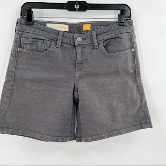 ANTHROPOLOGIE pilcro and the letterpress denim shorts grey - Picture 1 of 6